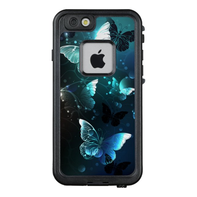 Nachtschmetterlinge LifeProof iPhone Hülle (Rückseite)