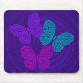 Nachtschmetterlinge Mousepad (Vorne)
