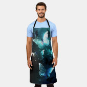 Nachtschmetterlinge Schürze (Getragen)