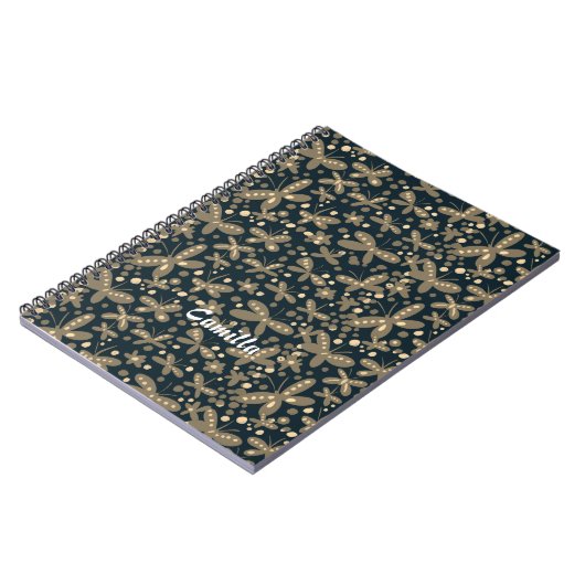 Nachtschmetterlingsheft Notizblock (Linke Seite)