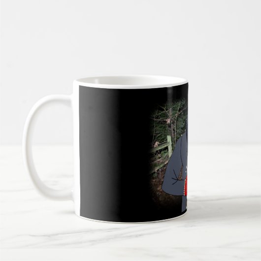 Nachtschrei (mit Hintergrund) Kaffeetasse (Links)