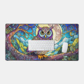 Nachtschwärme aus gefestigtem Glas Schreibtischunterlage (Tastatur & Maus)