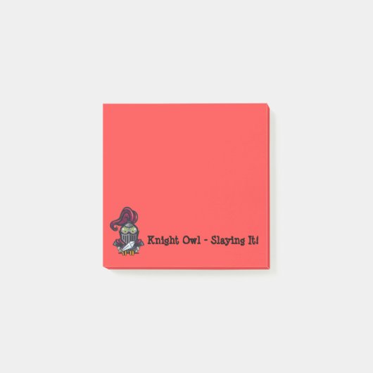 Nachtschwärmer auf dem Ritterrüstplatz Post-it Klebezettel (Vorderseite)