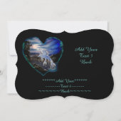 Nachtschwärmer , Dolphin-Liebe , Text hinzufügen Einladung (Rückseite)