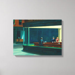 Nachtschwärmer Edward Hopper Leinwanddruck