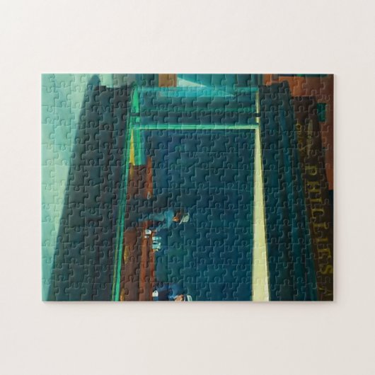 Nachtschwärmer Edward Hopper Puzzle (Horizontal)