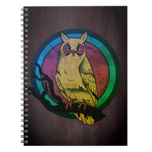 Nachtschwärmer-Farbspektrum-SpiralNotebook Notizblock