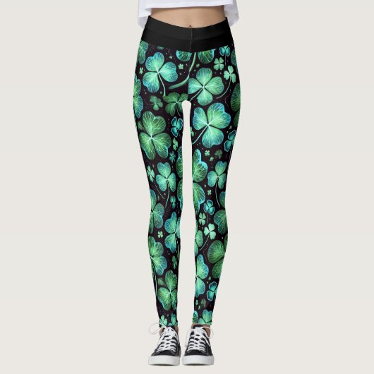 Nachtschwärmer Glück Leggings (Vorderseite)
