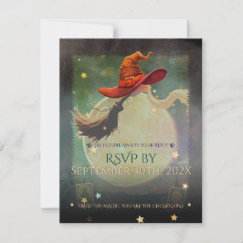 Nachtschwärmer Halloween-UAWG RSVP Karte