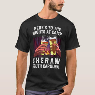 Nachtschwärmer im Camp Cheraw Camping South C T-Shirt