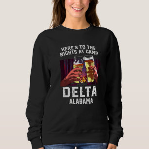 Nachtschwärmer im Camp Delta Camping Alabama Sweatshirt