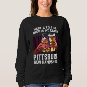 Nachtschwärmer im Camp Pittsburgh Camping Sweatshirt