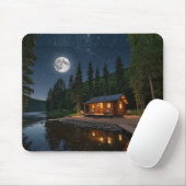 Nachtschwärmer im Wald Mousepad (Mit Mouse)