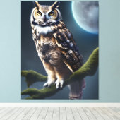 Nachtschwärmer Leinwanddruck (Insitu (Holzboden))