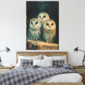 Nachtschwärmer Leinwanddruck (Insitu (Schlafzimmer))