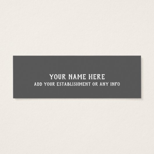 Nachtschwärmer-Lesezeichen (Rückseite)