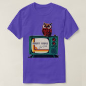 Nachtschwärmer mit Delroy TV Station Break T-Shirt (Design vorne)