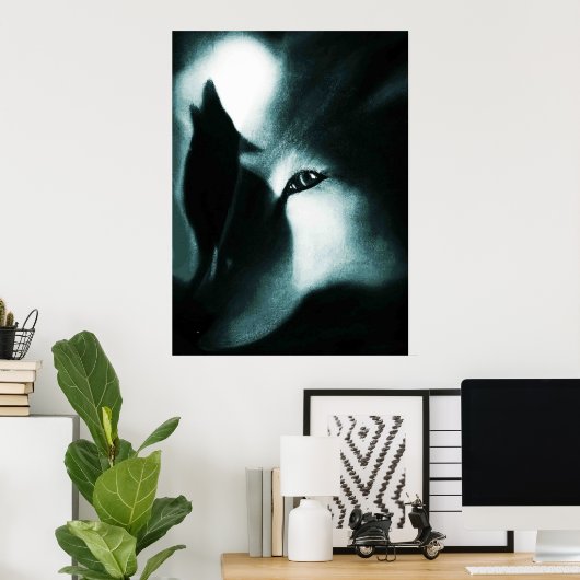 Nachtschwärmer Poster (Heimbüro)