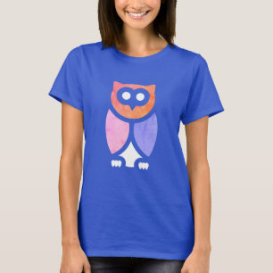 Nachtschwärmer, schönes Rosa Lila Abstrakter Pop K T-Shirt