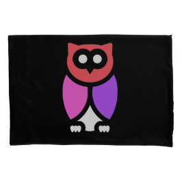 Nachtschwärmer, schönes Rosa und Rot, Abstrakter P Kissenbezug