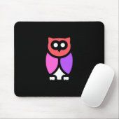 Nachtschwärmer, schönes Rosa und Rot, Abstrakter P Mousepad (Mit Mouse)