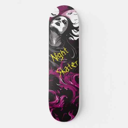 Nachtschwärmer Skater Skateboard (Vorderseite)