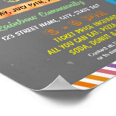 Nachtschwärmer-Vorlage Poster (Ecke)