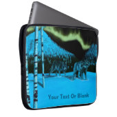 Nachtschwärmerin Laptopschutzhülle (Vorne Rechts)