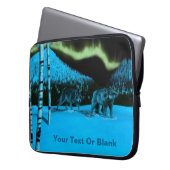 Nachtschwärmerin Laptopschutzhülle (Vorderseite Links)