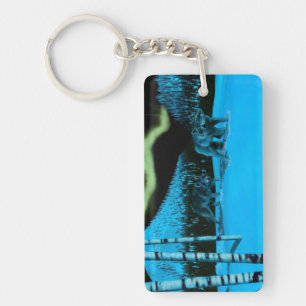 Nachtschwärmerin Schlüsselanhänger