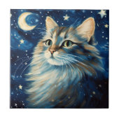 Nachtschwärmerische Kunst Fliese (Vorderseite)