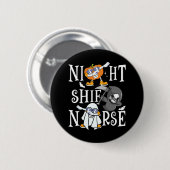 Nachtschwester Button (Vorne & Hinten)