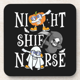 Nachtschwester Getränkeuntersetzer
