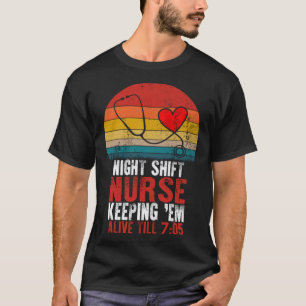 Nachtschwester lebt 705 Tag der stillenden Mütter T-Shirt