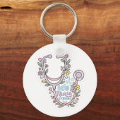 Nachtschwester Schlüsselanhänger | Süßes Geschenk  (Rückseite)
