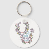 Nachtschwester Schlüsselanhänger | Süßes Geschenk  (Rückseite)