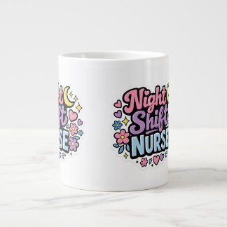 Nachtschwester Schlüsselanhänger | Süßes Geschenk  Jumbo-Tasse