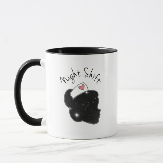 Nachtschwester-Tasse Tasse (Links)
