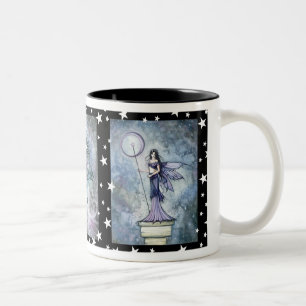 Nachtschwestern-Trio-Kaffeetasse von Molly Harriso Zweifarbige Tasse