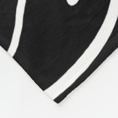 Nachtschwimmen Fleecedecke (Ecke)