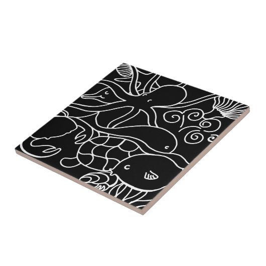 Nachtschwimmen Fliese (Seite)