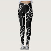 Nachtschwimmen Leggings (Vorderseite)