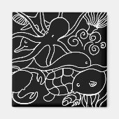 Nachtschwimmen Magnet (Vorne)