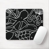 Nachtschwimmen Mousepad (Mit Mouse)
