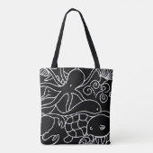 Nachtschwimmen Personalisiert Tasche (Rückseite)