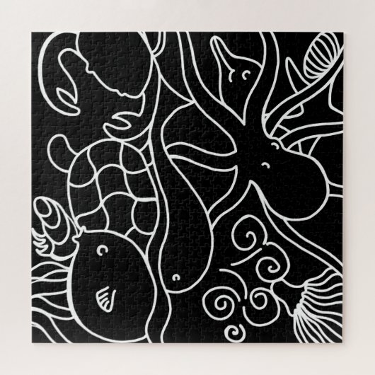 Nachtschwimmen Puzzle (Horizontal)