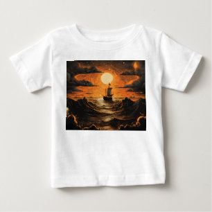 Nachtsegeln Baby T-shirt