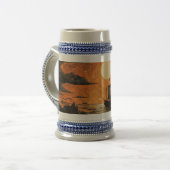 Nachtsegeln Bierglas (Vorderseite Links)