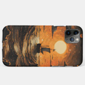 Nachtsegeln Case-Mate iPhone Hülle (Rückseite (Horizontal))