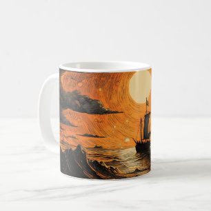 Nachtsegeln Kaffeetasse